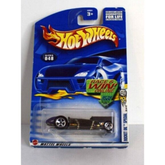 2002 Hot Wheels Rocket Oil Special Car First Editions #48 36/42 Purple 1:64 NEW! - Picture 6 of 8